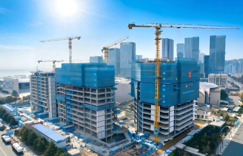 Fier de suksesfolle kearnstruktuer fan Qingdao Fortune Finance Innovation Center