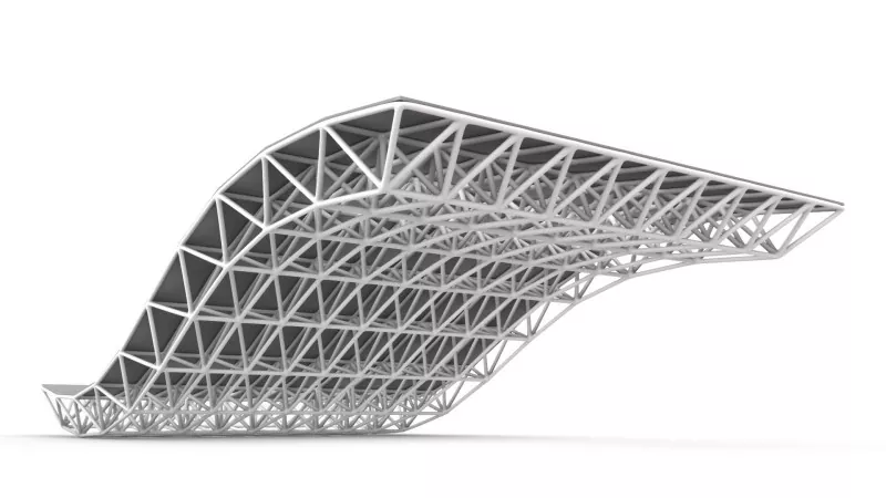 Space Truss Struktuer: De foarkar kar foar grutte-span iepenbiere gebouwen