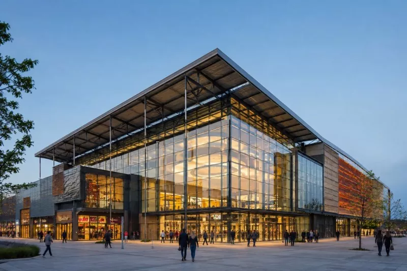 Hoe kin bou fan winkelsintrum stielstruktuer it sintrum wurde fan stedske libbensstyl?