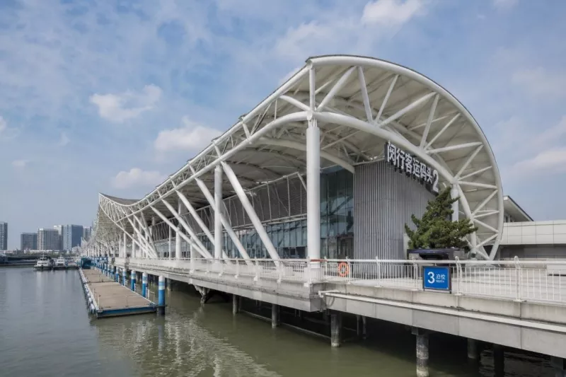 De ûntwikkeling en evolúsje fan stielstruktuer Cruise Terminal Construction
