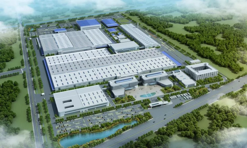 EHSS Prefab Steel Plant foar Auto Industrial Parks
