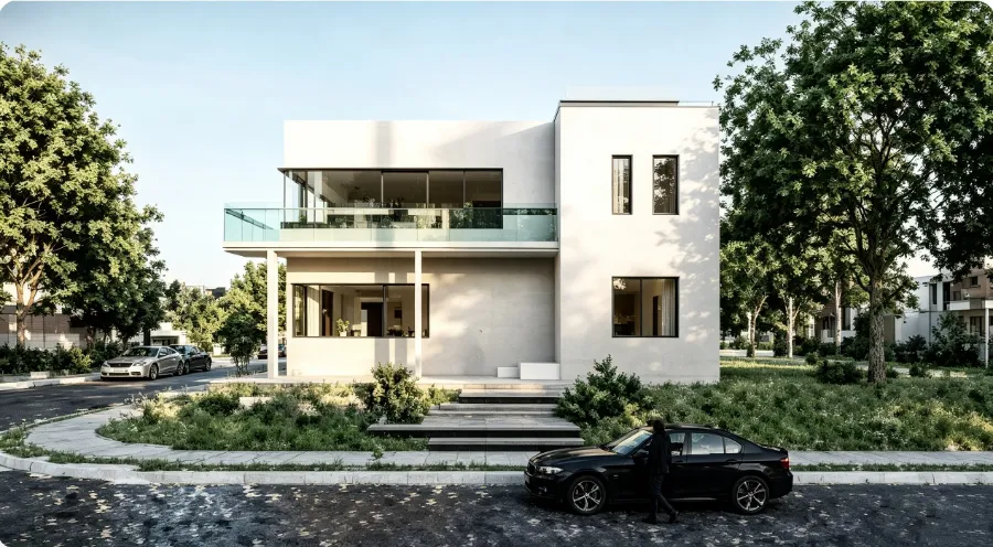 Wêrom kieze in dûbellaach prefab stielen framehûskonstruksje foar modern wenjen?