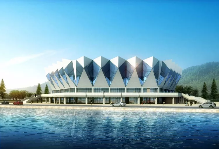 Ûntwurpen Shape Steel Construction Stadium