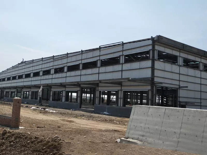 Duorsume Steel-Struktuer Warehouse