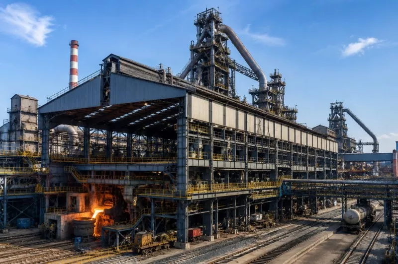 Steel Structure Metallurgical Factory Construction