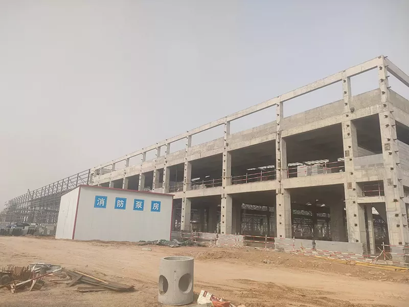 Industrial Steel Building Construction