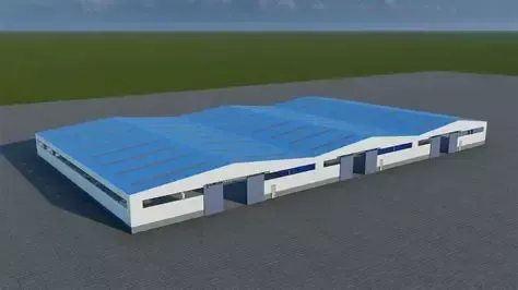 Light Steel Structure gearstald Warehouse