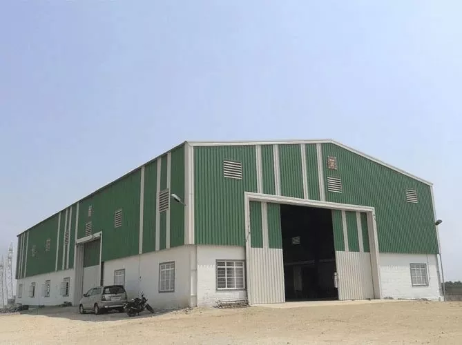 Praktyske en prachtige Prefab Metal Warehouse Building