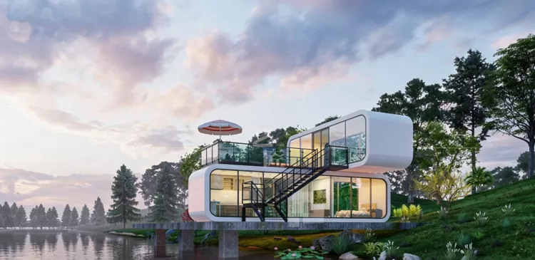 Prefabrikearre Apple Cabin