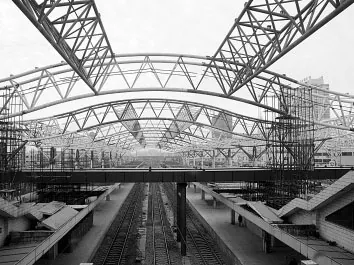 Prefabricearre Light Steel Structure Train Station