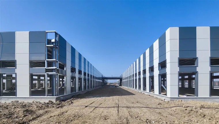 Prefabrykearre Light-Stiel Warehouse Module