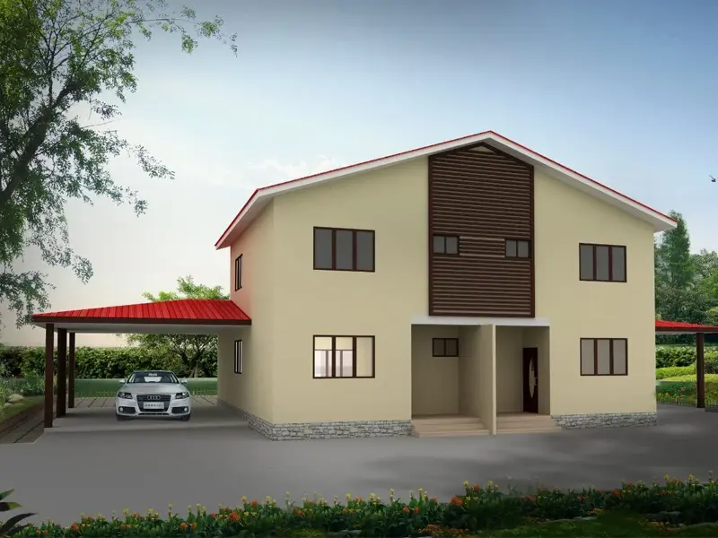 Prefabrykearre Steel School Dormitory