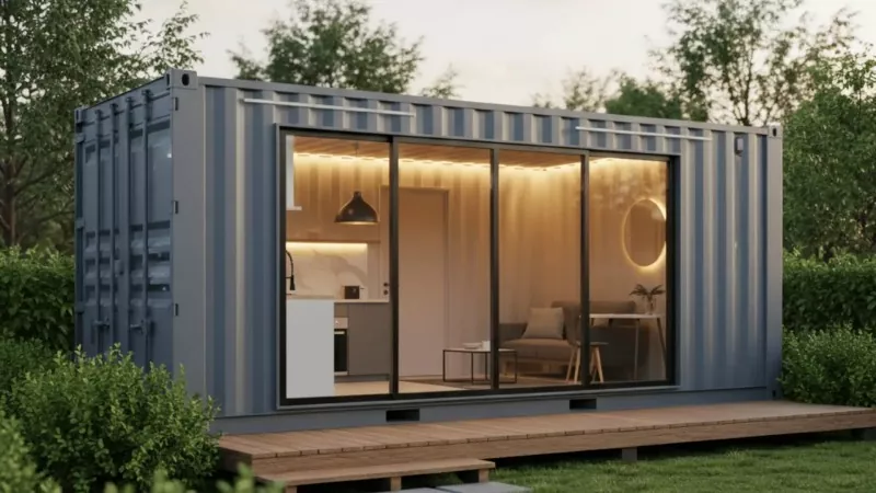 Single Storey Stackable Steel Container