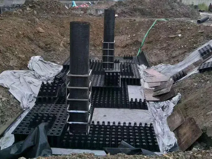 Steel Rainwater Collection Building
