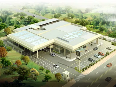 Steel Structure Frame Beams Hotel Office Warehouse Exhibition Hall