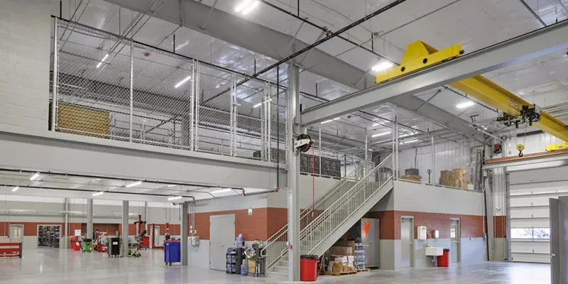 Steel Structure Vehicle Underhâld Shop